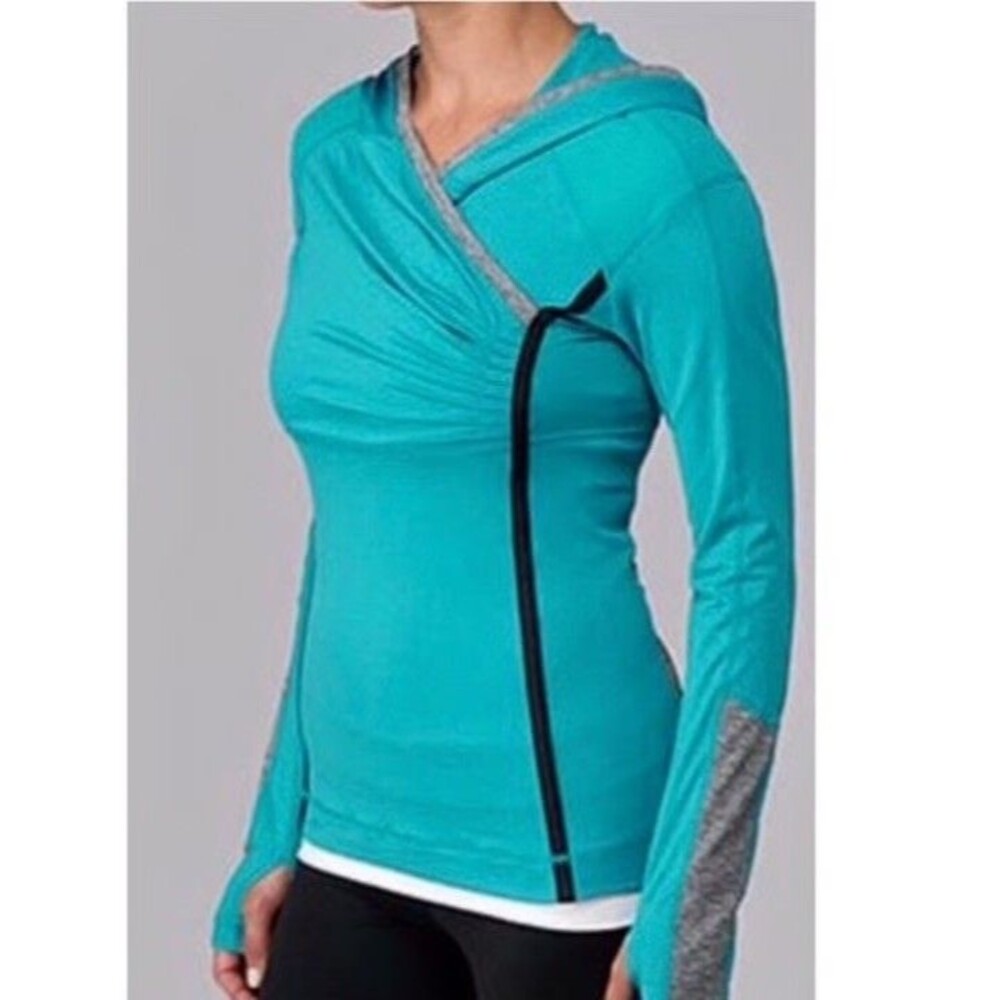 Lululemon Run For Your Life Cross Train Pullover Sz 8 Hoodie Athleisure Sporty